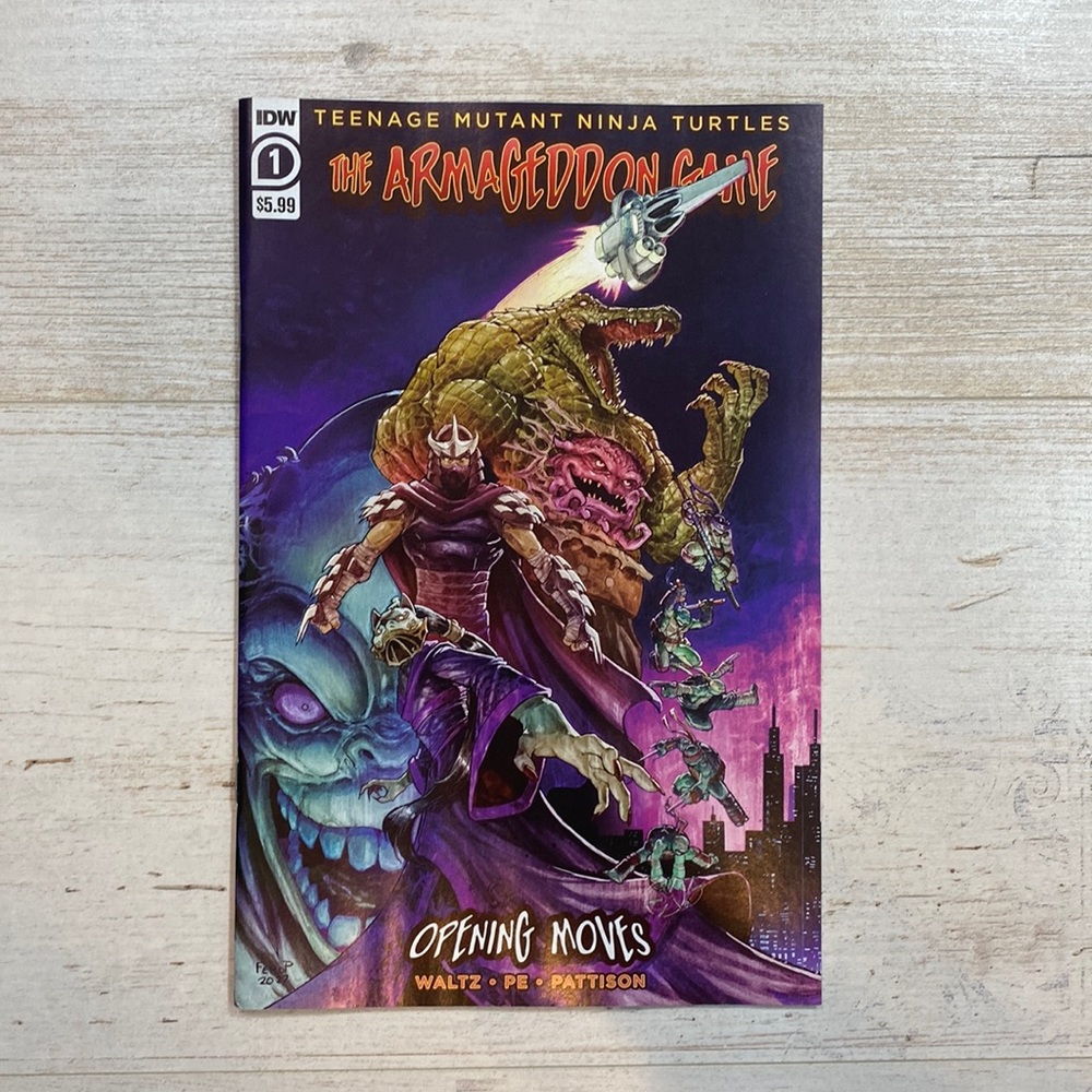 Teenage Mutant Ninja Turtles The Armageddon Game Issue 1 Comic Book